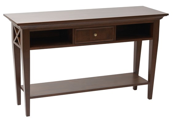 Консольный столик из массива березы "Орех" TADORNA 2702А-N