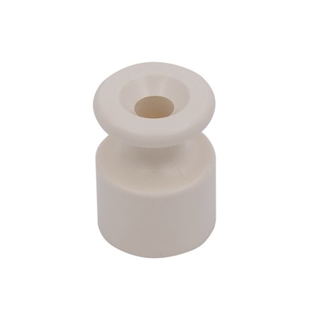 Изолятор, D18 H24, пластик, 100шт, ваниль, Jantera, JNO.5ON.PG03 - фото 110551