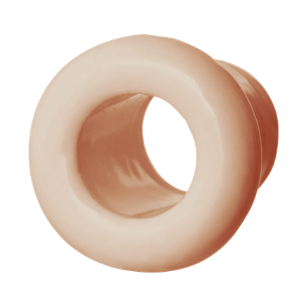 Втулка, D26 H24, керамика, 1 шт, ваниль, Jantera, JRO.6O1.CG03 - фото 110763