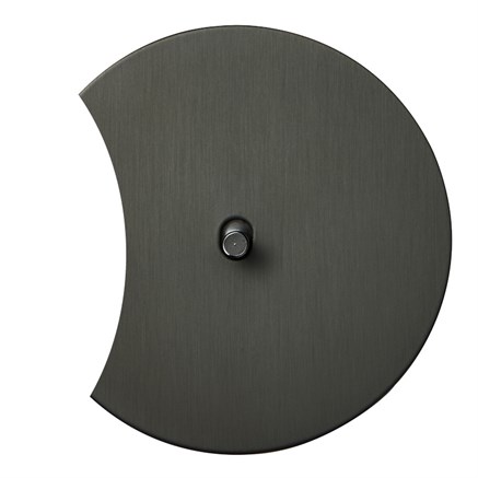 Выключатель звонкового типа, антрацит, Salvador, EU020202B04 - фото 111572