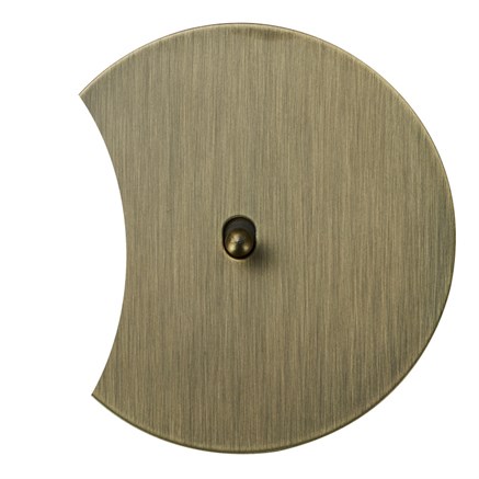 1 клавишный выключатель проходной, бронза, Salvador, EU030203A01 - фото 111582