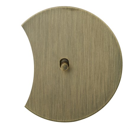 1 клавишный выключатель перекрестный, бронза, Salvador, EU030203B03 - фото 111594