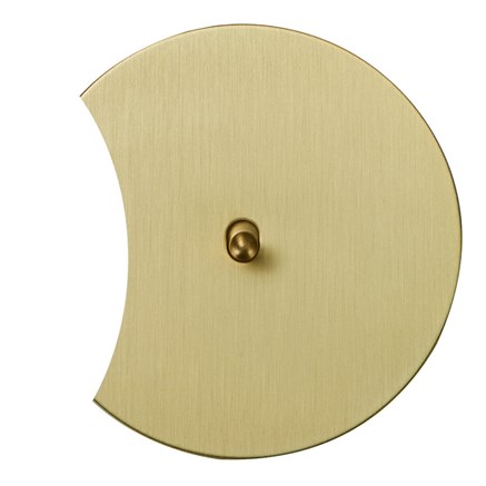 1 клавишный выключатель проходной, золото, Salvador, EU040204A01 - фото 111596