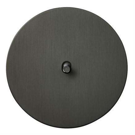 Выключатель звонкового типа, антрацит, Salvador, EU020102B04 - фото 111626