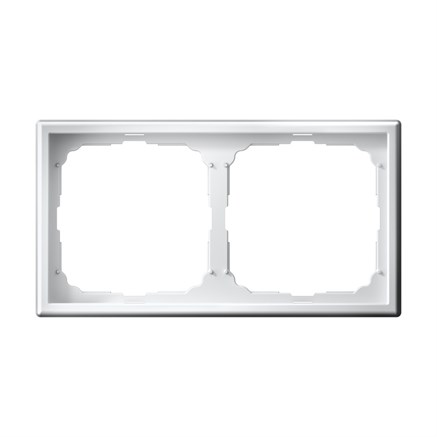 ARTGALLERY 2-постовая РАМКА, универсальная, БЕЛЫЙ Systeme Electric GAL000102 - фото 111674