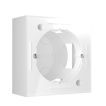 Коробка для накладного монтажа (белый), Werkel, W8000001 - фото 113901