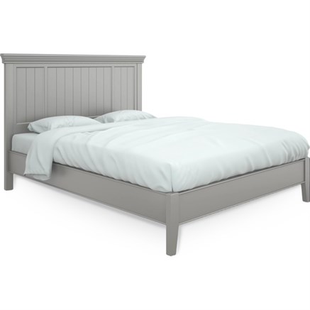 Кровать с жесткой спинкой 180x200 Тесоро серая T208G, Алетан - фото 118655