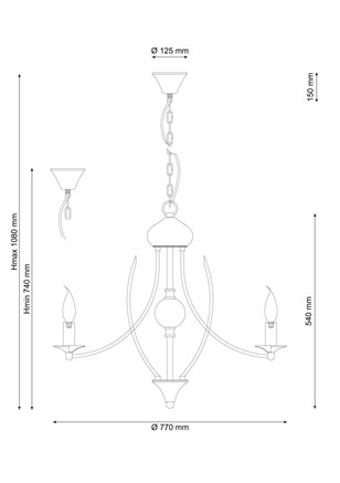 Подвесная люстра Lucia Tucci MILANO 115.8 - фото 38552