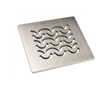 Решетка для трапа HL3121 Seine из высококачественной стали 115х115