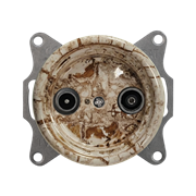 Механизм ретро розетки ТВ, керамика, мрамор, Colony, Retrika H01-06