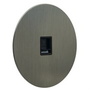 Компьютерная розетка RJ45, никель, Salvador, EU010106