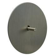 Выключатель звонкового типа, никель, Salvador, EU010101B04