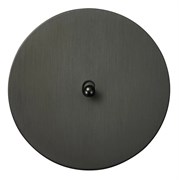 Выключатель 1-тумблерный перекрестный, антрацит, Salvador, EU020102A03