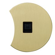 Компьютерная розетка RJ45, золото, Salvador, EU040206