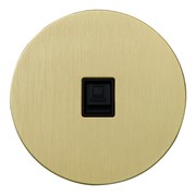 Компьютерная розетка RJ45, золото, Salvador, EU040106