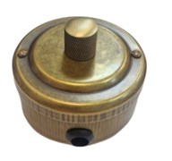 Диммер ретро поворотный "Бронза" VINTAGE-BRASS 30101-1Д
