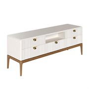 Тумба ТВ широкая BR305W White, Алетан