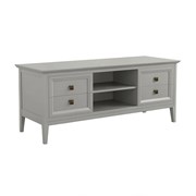 Тумба ТВ узкая Тесоро T304G Grey, Алетан