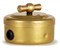 Выключатель ретро поворотный 2 кл. "Gold" VINTAGE-BRASS 30201-6