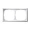 ARTGALLERY 2-постовая РАМКА, универсальная, БЕЛЫЙ Systeme Electric GAL000102 - фото 111674