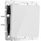 Выключатель одноклавишный проходной (белый акрил), Werkel, W1112041 - фото 112680