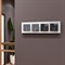 Рамка на 4 поста Favorit (белый матовый,стекло), Werkel, W0041105 - фото 115140