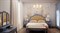 Кровать с мягким изголовьем 140*200 В214BLG, Алетан - фото 117291
