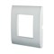 Рамка пластиковая 1-постовая (серебристый металлик) LK45 LK STUDIO 854103