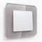Выключатель одноклавишный (белый матовый) W1110061 - фото 43835