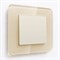 Выключатель одноклавишный проходной (айвори матовый) W1112062 - фото 43971