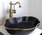 1395 Раковина-чаша Black Orchid, 500х380х130 мм, цвет черный, Bronze de Luxe - фото 52210 1395 Раковина-чаша Black Orchid, 500х380х130 мм, цвет черный, Bronze de Luxe - фото 52210