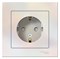 Жемчуг Розетка с/з со шторками, 16А, в сборе Systeme Electric AtlasDesign ATN000444 - фото 74207