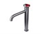 9008GM-R Смеситель высокий на раковину OMG! графит/красный, Bronze de Luxe - фото 89127