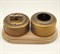 Подложка двухместная, натуральное дерево, VINTAGE-BRASS, PE2NAT - фото 89659