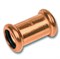 Муфта соединительная для труб ø 22 мм, Медь, Retrika - фото 94064
