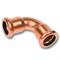 Угол поворотный для труб ø 22 мм, Медь, Retrika, RMFC-22M - фото 94219